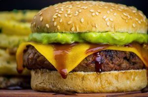 Mexican Inspired Nacho Cheeseburgers