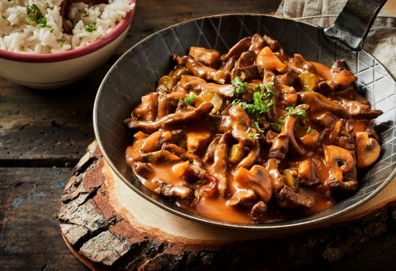 Good For You Beef Stroganoff