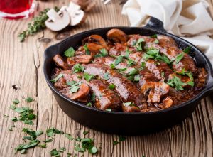 Sausage & Cider Casserole