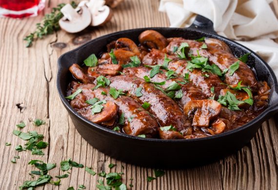 Sausage & Cider Casserole