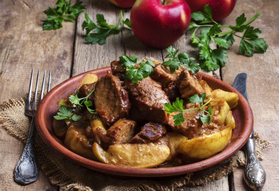 Balsamic Pork and Apples Recipe