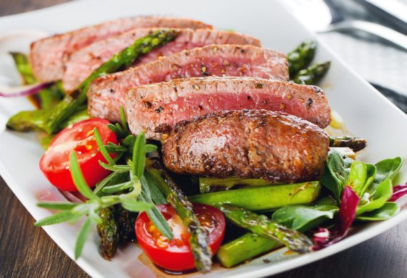 Steak and Asparagus Salad